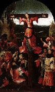 Hieronymus Bosch Triptych of the crucified Martyr Spain oil painting artist